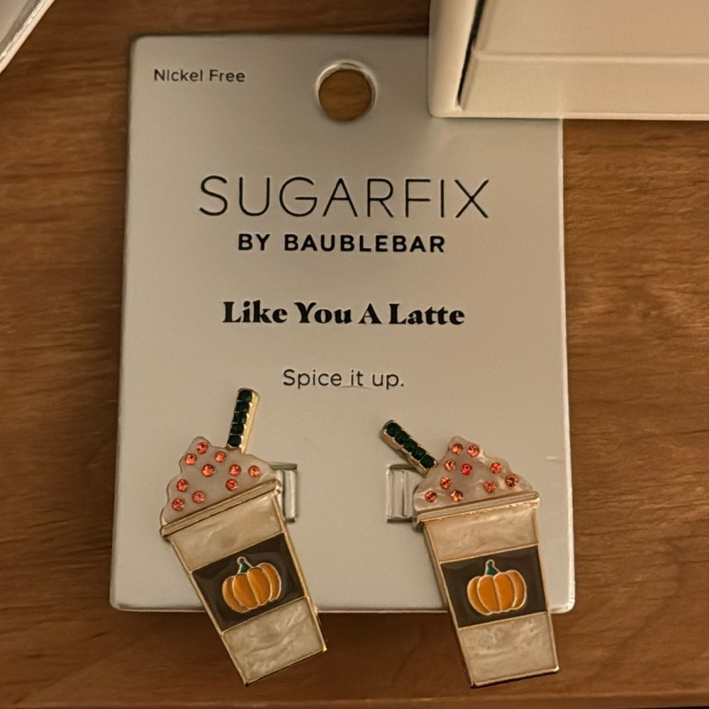 Sugarfix Earrings Like You A Latte